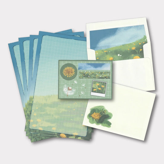 Dandelion letter set